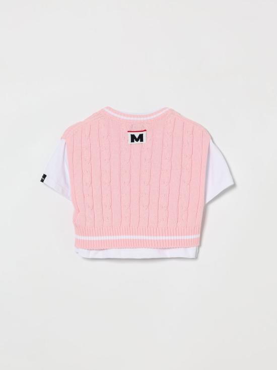 26SS [키즈] 엠에스지엠 티셔츠 S6MSJGTH034 001 78 Pink - MSGM