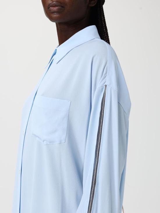 26SS 파비아나 필리피 셔츠 CAD266F301L775 5154 Water - FABIANA FILIPPI