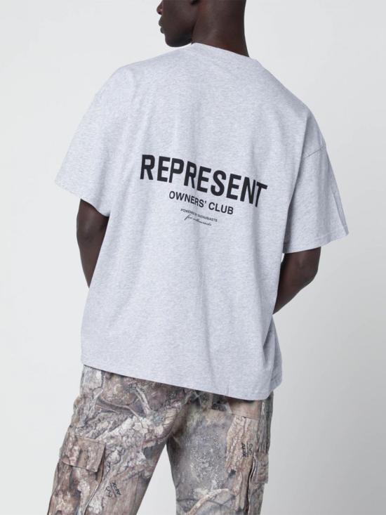 26SS 리프레젠트 반팔 티셔츠 OCM41114 158 Grey - REPRESENT
