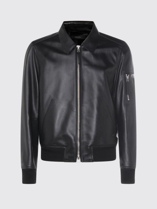 26SS 톰포드 가죽 자켓 LBS086LMN035 NAA Black - TOMFORD