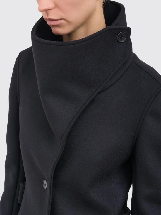 25FW 쿠레쥬 코트 325CMA230WO0118 9999 Black - COURREGES