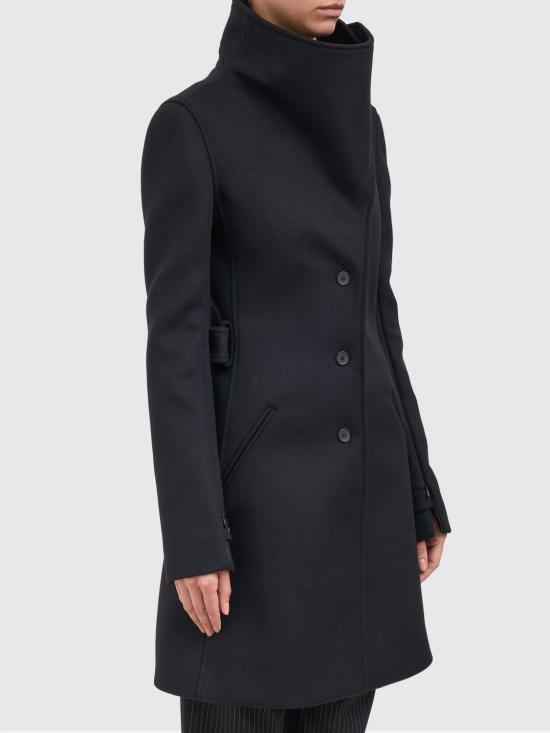 25FW 쿠레쥬 코트 325CMA230WO0118 9999 Black - COURREGES