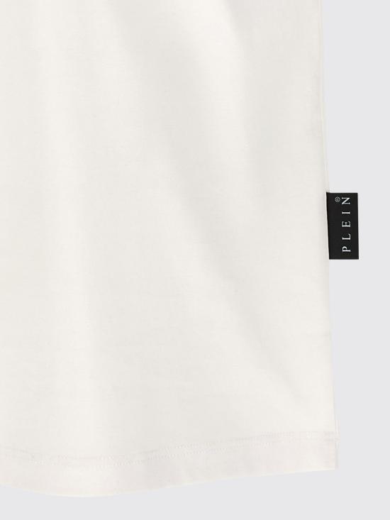 26SS 필립 플레인 반팔 티셔츠 AAECMTK8740PJY002N 01 White - PHILIPP PLEIN