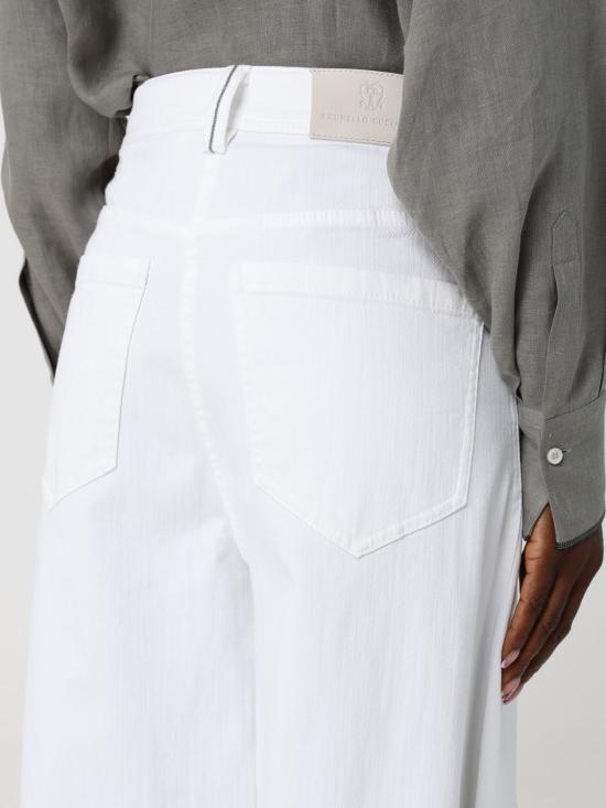 26SS 브루넬로 쿠치넬리 데님 팬츠 MH137P4073 C600 Nude - BRUNELLO CUCINELLI