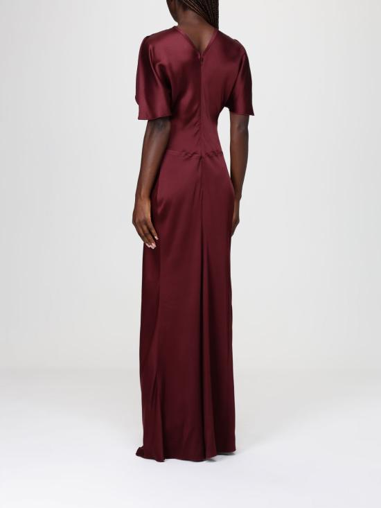 26SS 빅토리아 베컴 롱 원피스 1126WDR007004A 9635 Red - VICTORIA BECKHAM