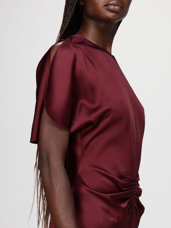 26SS 빅토리아 베컴 롱 원피스 1126WDR007004A 9635 Red - VICTORIA BECKHAM