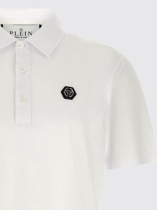 26SS 필립 플레인 폴로 티셔츠 AAECMTK8744PJY002N 01 White - PHILIPP PLEIN