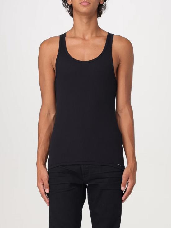 26SS 톰포드 반팔 티셔츠 T4D101210 002 Black