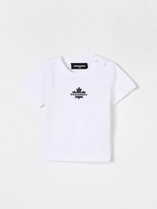 25FW [키즈] 디스퀘어드2 티셔츠 DQ2856D0AC7 DQ100 White