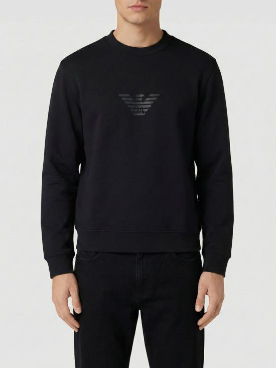 26SS 엠포리오 아르마니 긴팔 티셔츠 EM004541AF10013 MC539 Black