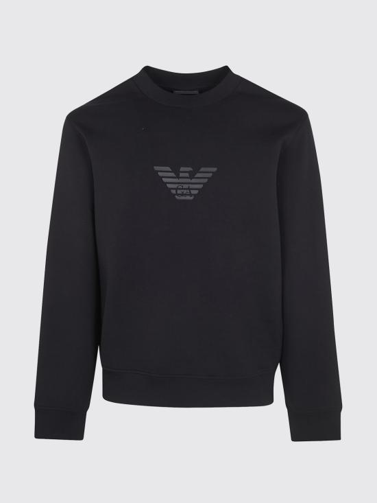 26SS 엠포리오 아르마니 긴팔 티셔츠 EM004541AF10013 MC539 Black - EMPORIO ARMANI