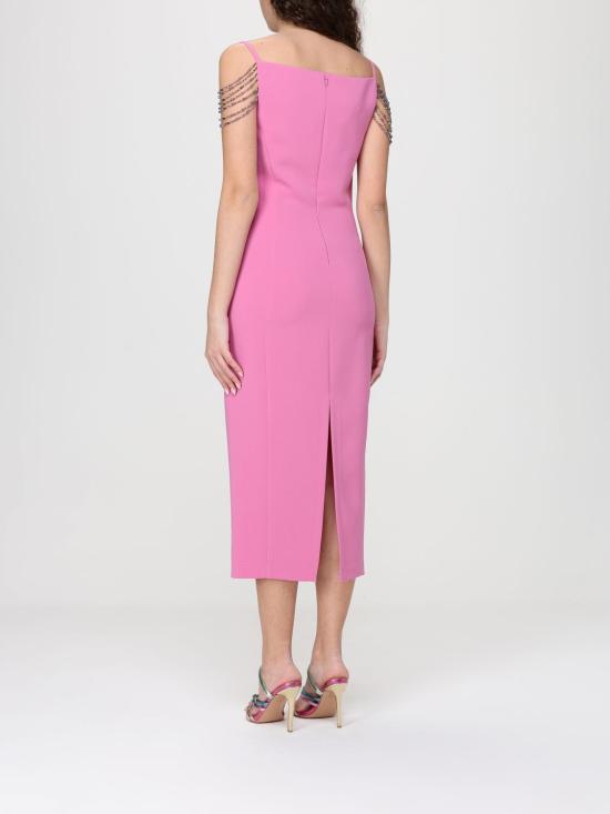 26SS 핑코 롱 원피스 106627A34P P28 Pink - PINKO