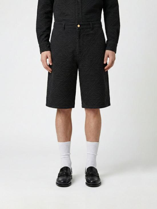 26SS 카사블랑카 숏팬츠 MSP26TR397 01 Black