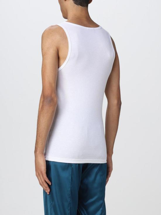 26SS 톰포드 반팔 티셔츠 T4D101210 100 White - TOMFORD