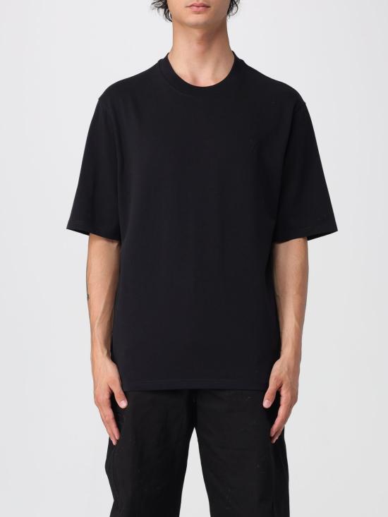 26SS 아미 반팔 티셔츠 UTS341726001 BLACK DOM