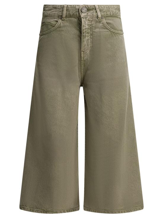 26SS 핑코 스트레이트 팬츠 104646A2H6U84 GREEN