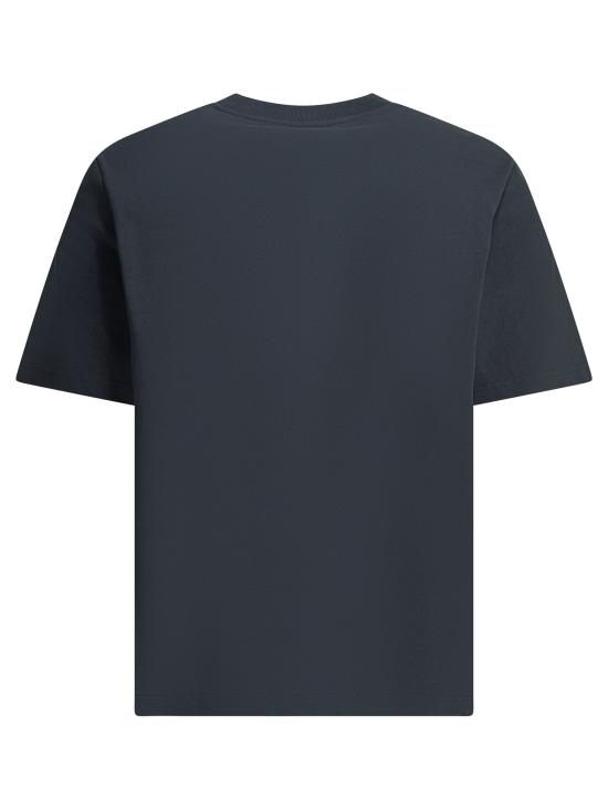 26SS 메종키츠네 반팔 티셔츠 QM00101KJ70250422 BLUE - MAISON KITSUNE