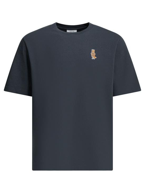 26SS 메종키츠네 반팔 티셔츠 QM00101KJ70250422 BLUE