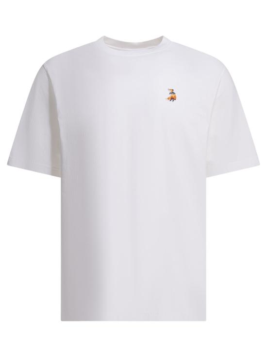 26SS 메종키츠네 반팔 티셔츠 QM00102KJ7026P100 WHITE