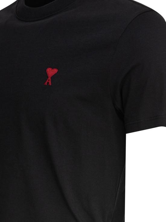  아미 반팔 티셔츠 BFUTS035724001 BLACK - AMI