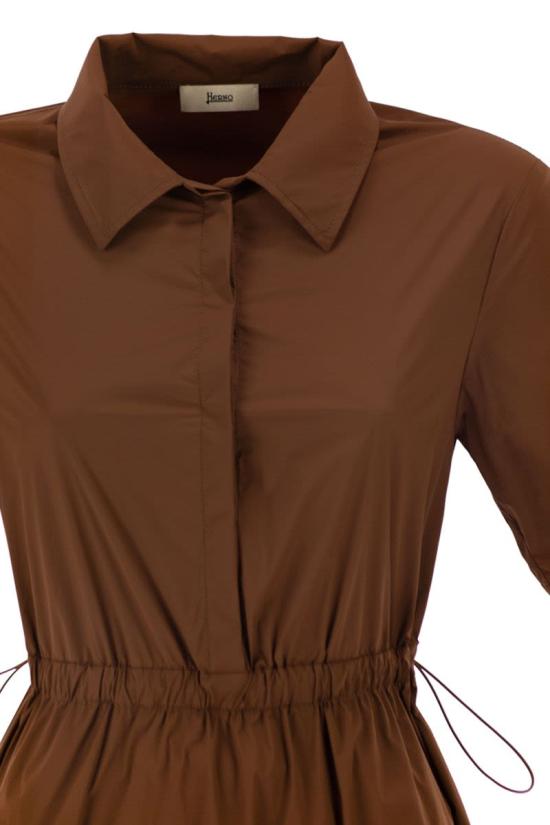 26SS 에르노 미디 원피스 AB000061D12431SZ 2240 BROWN - HERNO