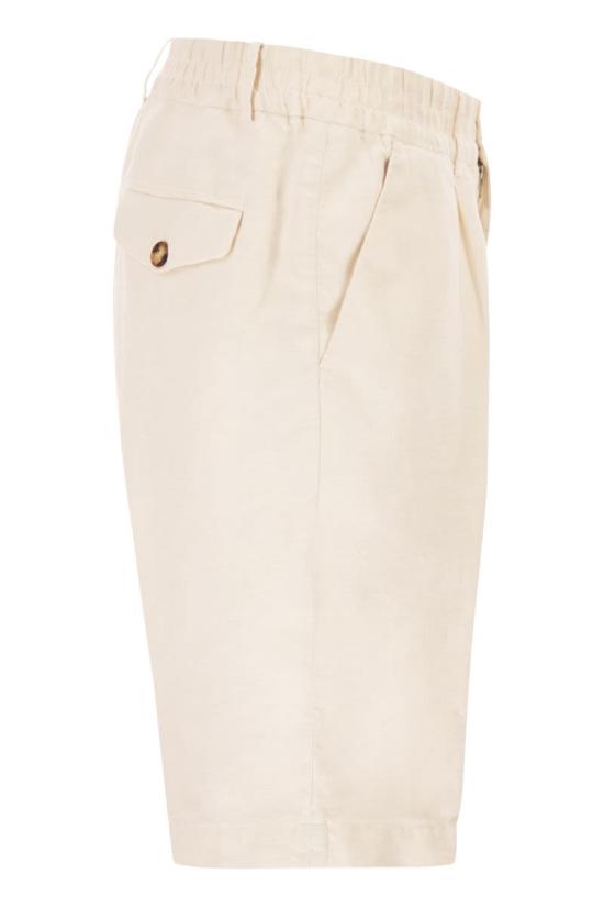 26SS 브루넬로 쿠치넬리 스트레이트 팬츠 M243DU0065 C5797 WHITE - BRUNELLO CUCINELLI