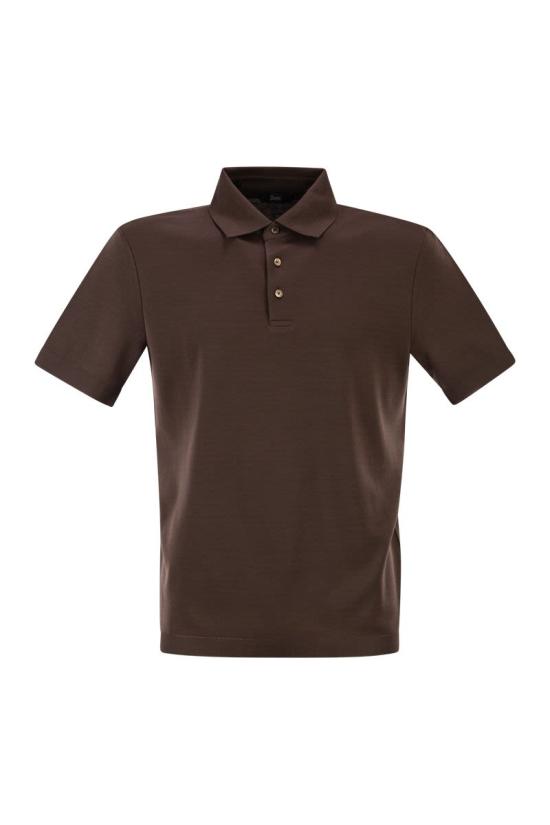 26SS 에르노 반팔 티셔츠 JPL00125U52059 8800 BROWN