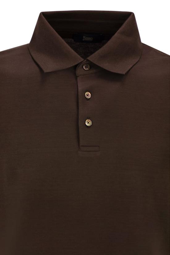 26SS 에르노 반팔 티셔츠 JPL00125U52059 8800 BROWN - HERNO