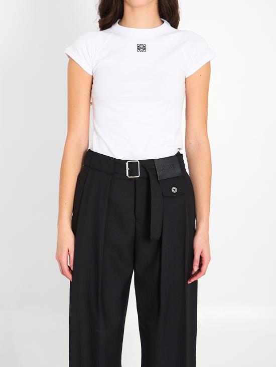 26SS 로에베 반팔 티셔츠 S359Y22XA7 2100 WHITE