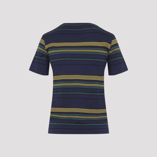 26SS 미우미우 반팔 티셔츠 MJNA09SOOO18ZV F0V9D BLUE - MIU MIU