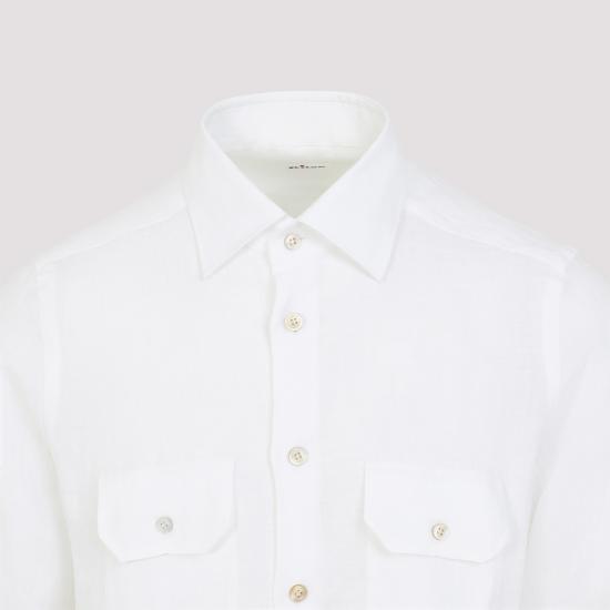 26SS 키톤 긴팔 셔츠 UCWMH0969002000 BIANCO WHITE - KITON