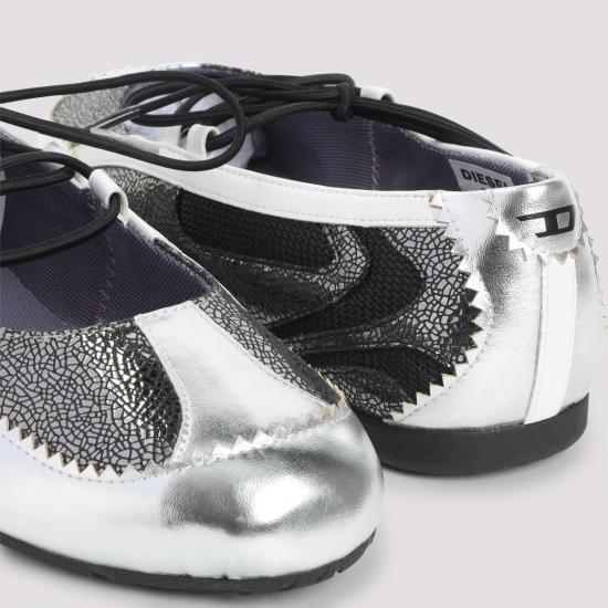 26SS 디젤 플랫 슈즈 Y03856P7472 H7591 BLACK - DIESEL