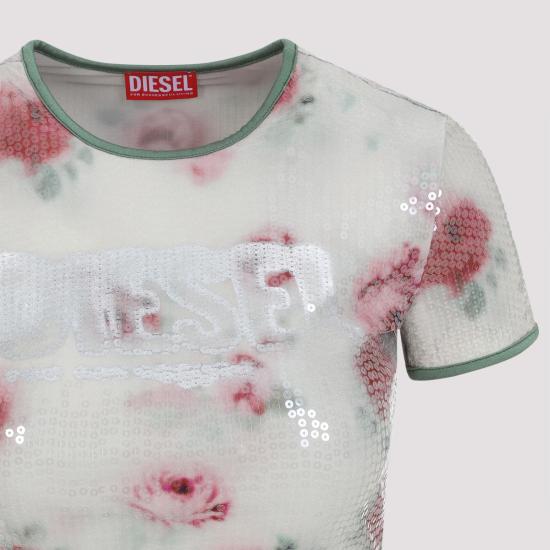 26SS 디젤 반팔 티셔츠 A200620QVCT 100A WHITE - DIESEL