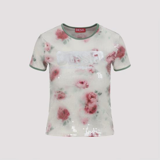 26SS 디젤 반팔 티셔츠 A200620QVCT 100A WHITE - DIESEL