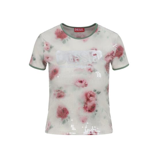 26SS 디젤 반팔 티셔츠 A200620QVCT 100A WHITE