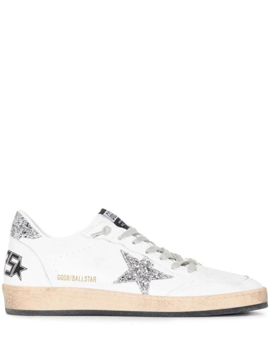 26SS 골든구스 글리터 스타 볼스타 스니커즈 GWF00117F00377311325098 11325 WHITE - GOLDEN GOOSE