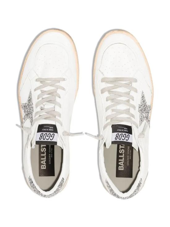 26SS 골든구스 글리터 스타 볼스타 스니커즈 GWF00117F00377311325098 11325 WHITE - GOLDEN GOOSE
