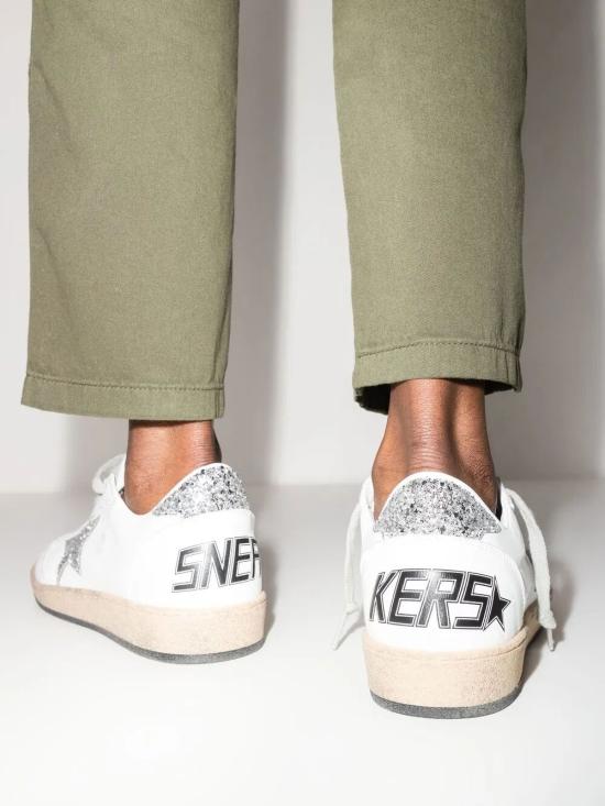 26SS 골든구스 글리터 스타 볼스타 스니커즈 GWF00117F00377311325098 11325 WHITE - GOLDEN GOOSE