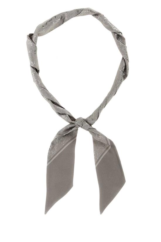 26SS 구찌 GG 실크 넥 보우 8122503G001 1900 PRINTED