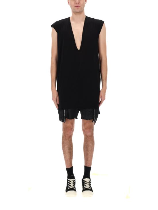 26SS 다크쉐도우 반팔 티셔츠 DU01F4157 BH09 BLACK