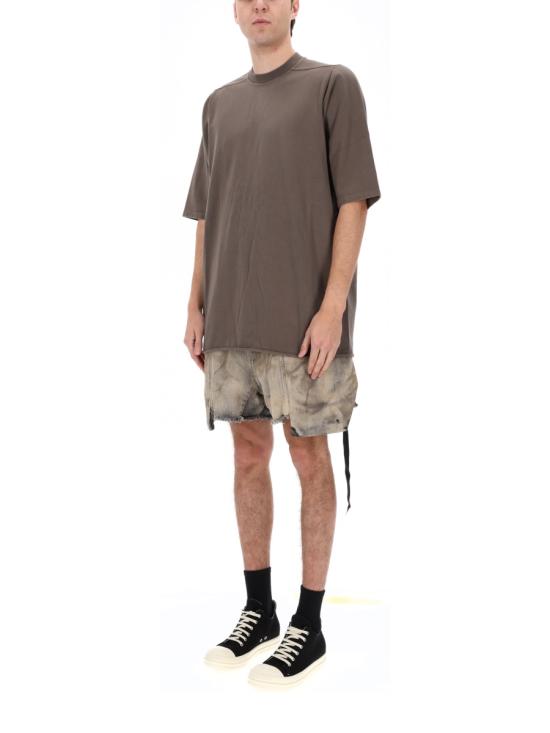 26SS 다크쉐도우 반팔 티셔츠 DU01F4274 RIG34 BROWN - DRKSHDW