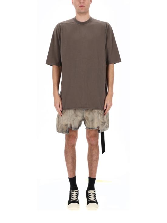 26SS 다크쉐도우 반팔 티셔츠 DU01F4274 RIG34 BROWN