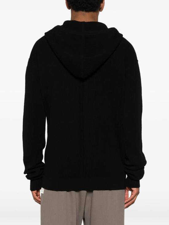 26SS 릭 오웬스 스웨터 RU01F2614 KWVH09 BLACK - RICK OWENS