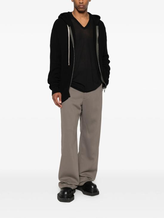 26SS 릭 오웬스 스웨터 RU01F2614 KWVH09 BLACK - RICK OWENS