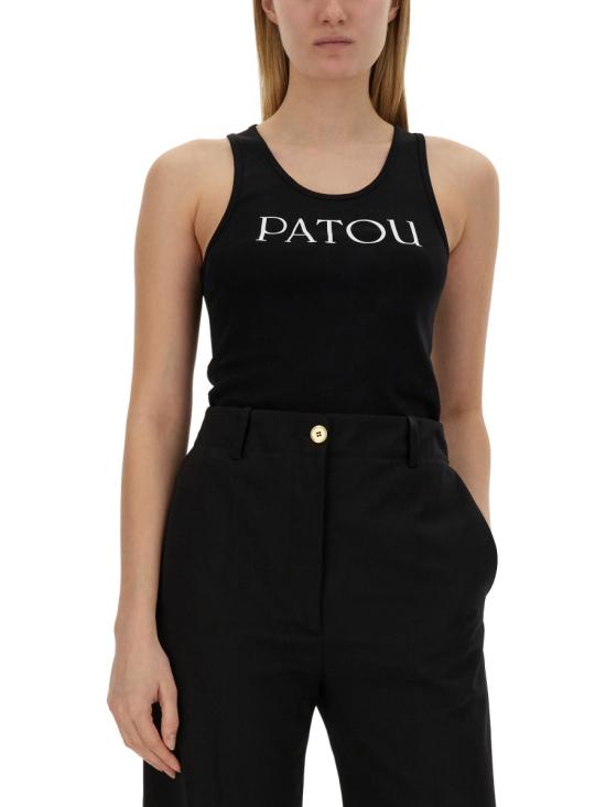  파투 반팔 티셔츠 JE015 9994999B BLACK - PATOU