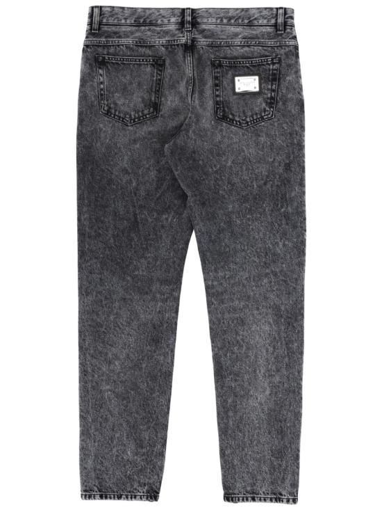 26SS 돌체앤가바나 스트레이트 팬츠 GYJCCD G8ON5S9001 BLACK - DOLCE & GABBANA