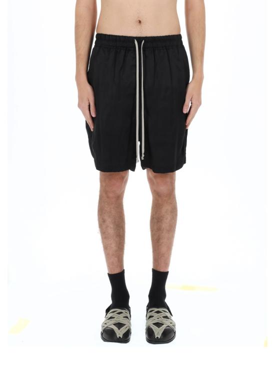 26SS 릭 오웬스 스트레이트 팬츠 RU01F2397 K09 BLACK - RICK OWENS