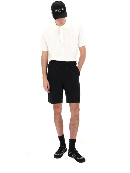 26SS 발망 스트레이트 팬츠 GH1PA185WD49 0PA BLACK - BALMAIN