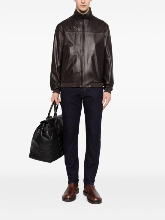 26SS 엠포리오 아르마니 스트레이트 팬츠 EM000121AF22800MB001 BLUE - EMPORIO ARMANI