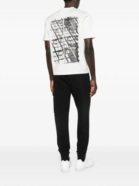 26SS 씨피 컴퍼니 반팔 티셔츠 20CLTS058A006370W 103 GAUZE WHITE - C.P. COMPANY